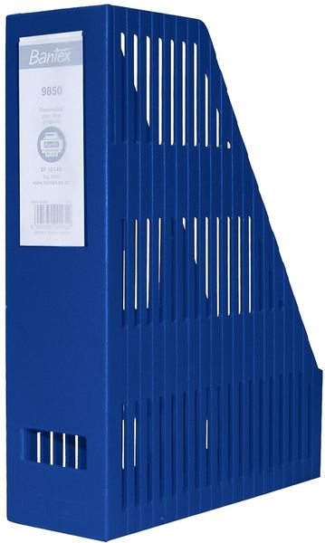 Bantex Magazine Filing Box (Plastic) - Anthracite Grey