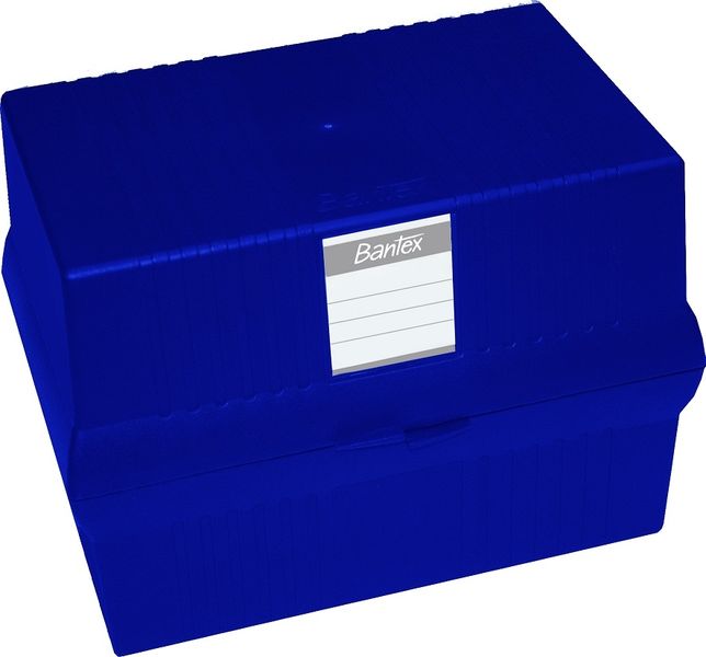 Bantex A5 Card File Box - Black