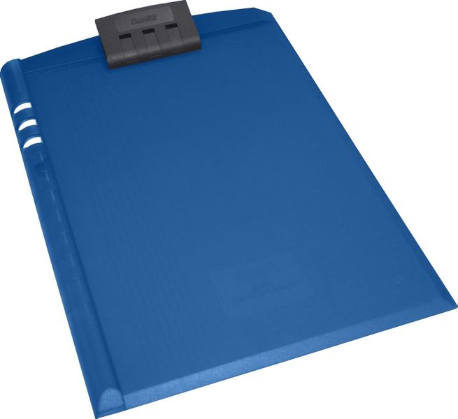 Bantex A4 Plastic Clipboard - Blue