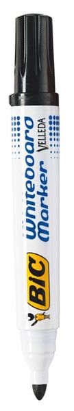 BIC Velleda 1701 Whiteboard Bullet Point Marker - Black (Blister of 1)
