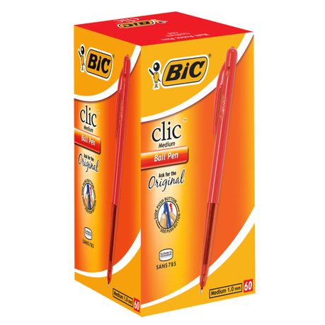 Bic Ballpoint Pen 2-pack (red)