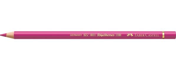 Faber-Castell Polychromos Pencil - 123 Fuchsia (Box of 6)