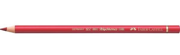 Faber-Castell Polychromos Pencil - 126 Permanent Carmine (Box of 6)