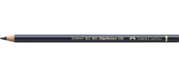 Faber-Castell Polychromos Pencil - 157 Dark Indigo (Box of 6)