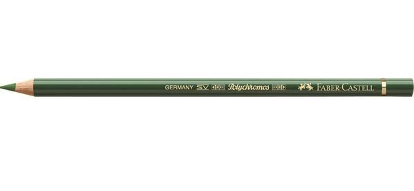 Faber-Castell Polychromos Pencil - 167 Perm Green Olive (Box of 6)