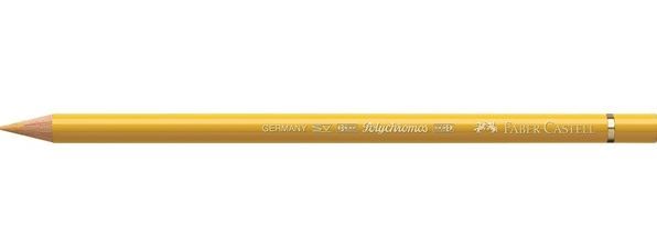 Faber-Castell Polychromos Pencil - 184 Dark Naples Yellow (Box of 6)