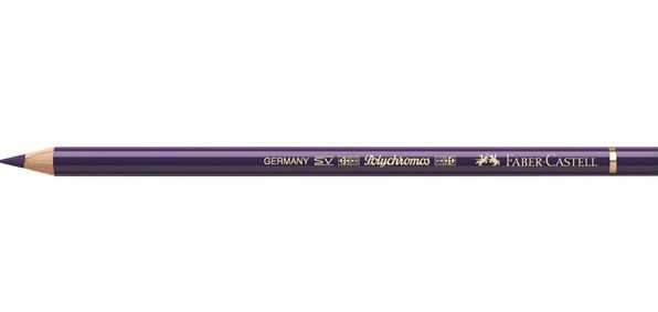 Faber-Castell Polychromos Pencil - 249 Mauve (Box of 6)