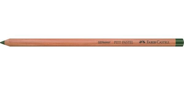 Faber-Castell Pitt Pastel Pencil - 167 Permanent Green Olive (Box of 6)