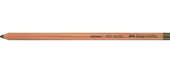 Faber-Castell Pitt Pastel Pencil - 173 Olive Green Yellowish (Box of 6)