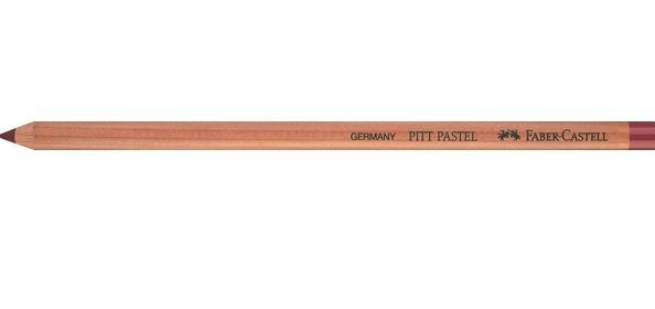 Faber-Castell Pitt Pastel Pencil - 193 Burnt Carmine (Box of 6)