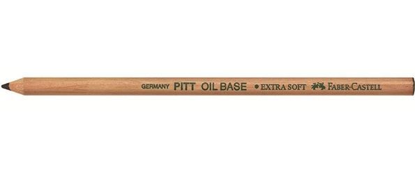 Faber-Castell Pitt Oil Base Extra Soft - Black (Box of 6)