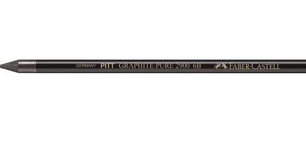 Faber-Castell Graphite Pure Stick 2900 - 6B (Box of 12)
