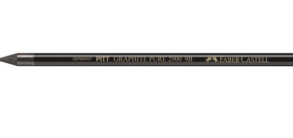 Faber-Castell Graphite Pure Stick 2900 - 9B (Box of 12)