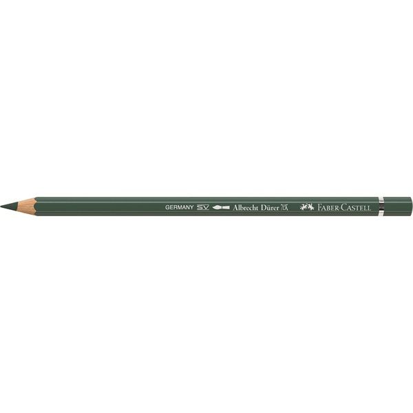 Faber-Castell Albrecht Duerer Colour Pencil - 165 Juniper Green (Box of 6)