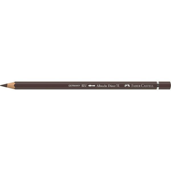 Faber-Castell Albrecht Duerer Colour Pencil - 177 Walnut Brown (Box of 6)