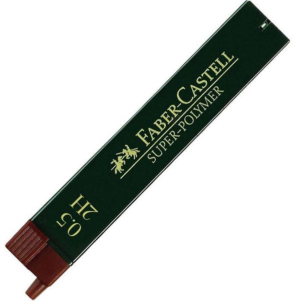 Faber-Castell Lead Superpolymer - 0,5 2H (12 Tubes per box)
