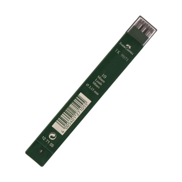 Faber-Castell TK 9071 Leads 4B - 3.15mm (3 Tubes Per Box)