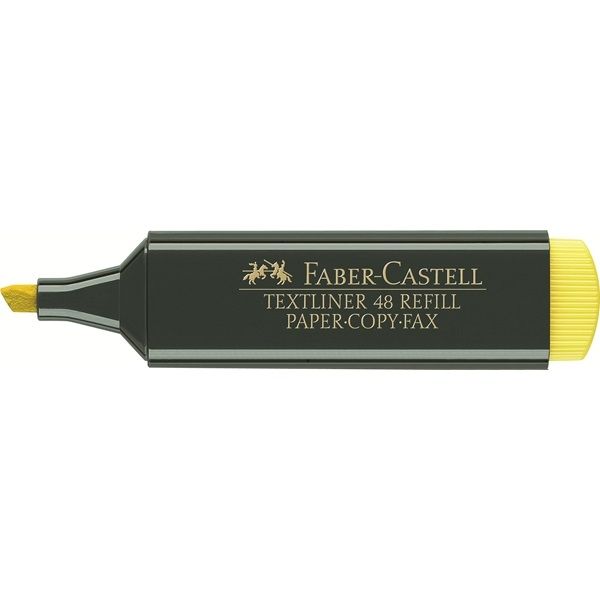 Faber-Castell Textliner 48 - Yellow (Box of 10)
