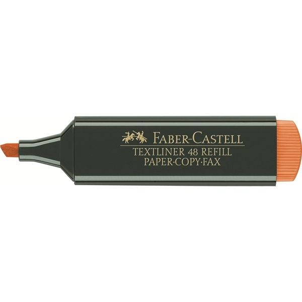 Faber-Castell Textliner 48 - Orange (Box of 10)