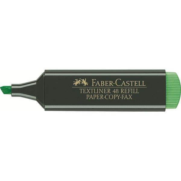 Faber-Castell Textliner 48 - Green (Box of 10)