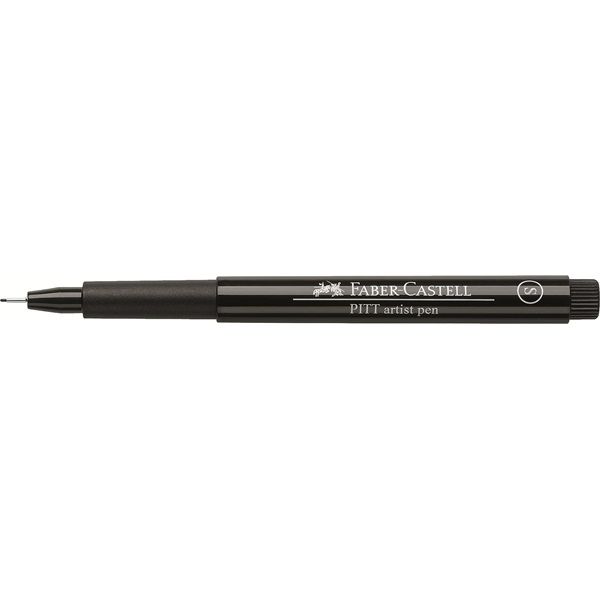 Faber-Castell PITT Artist Pen Superfine - Black (Box of 10)