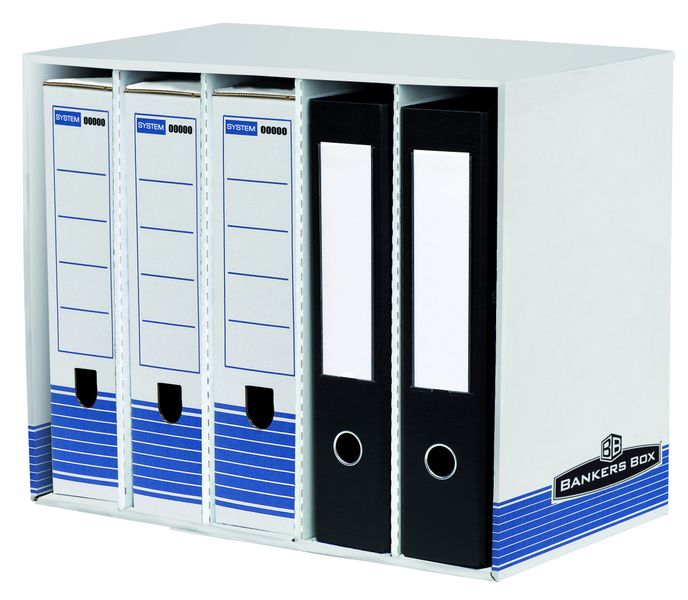 Bankers Box, System Series, 5 Bay File Stowaway, Pack of 1