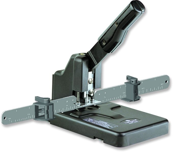 Kangaro HDP 1320 1 Hole Heavy Duty Punch - Black