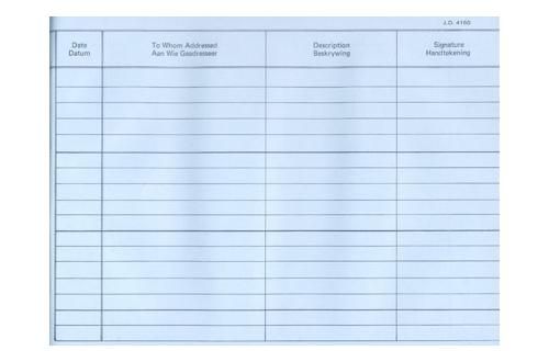 Croxley JD416 96 Page Delivery Book (Pack of 10)