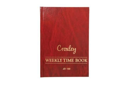 Croxley JD130 Weekly Time Book 168 Page