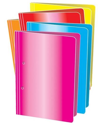 Croxley Accessible File A4 - Bright Orange (Pack of 4)