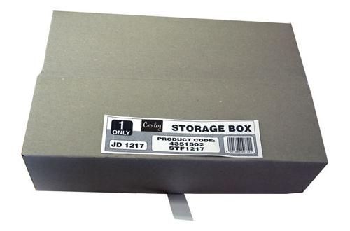 Croxley S1217 Storage Box - Hinged Lid