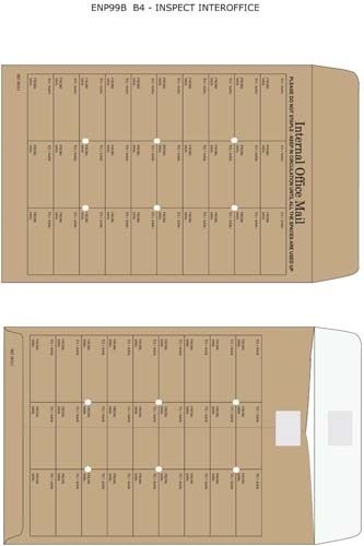 Croxley B4 Inspect Interoffice Printed (Box of 100)