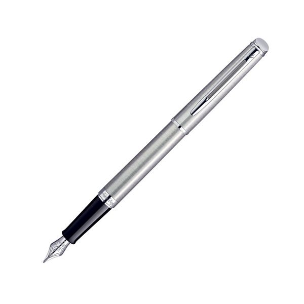 Waterman Hemisphere Fountain Pen - Stainless Steel Chrome Trim