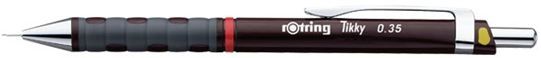 rOtring Tikky Professional Mechnical Pencil - 0,35mm Burgundy Barrel