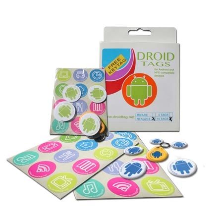 Droid Tag NFC Ntag-203 Tags (Samsung Galaxy S4 or later technologies)
