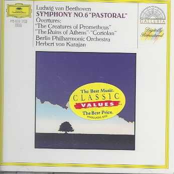 Berlin Philharmonic Orchestra - Symphony No. 6 Pastorale, Overtures The Creatures Of Prometheus, The Ruins Of Athens (CD)