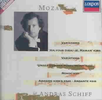 Andras Schiff - Music For Solo Piano - 12 Variations, K265 &amp; K455, Rondo K511, Andante K616, Adagios K540 &amp; K356 (CD)