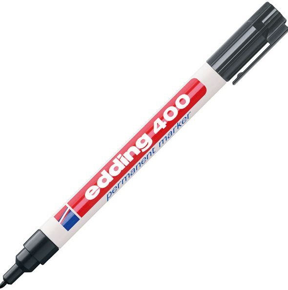 Edding 400 Permanent Marker Fine Bullet Point - Black