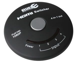 Ellies HDMI Selector - 4 In - 1 Out