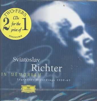Sviatoslav Richter - In Memoriam (CD)