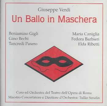Verdi:Un Ballo in Maschera - (Import CD)