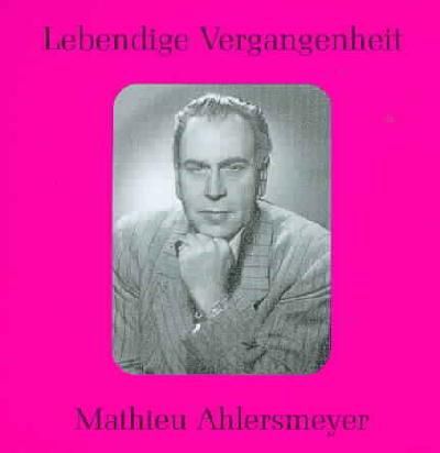 L. V. Mathieu Ahlersmeyer - (Import CD)