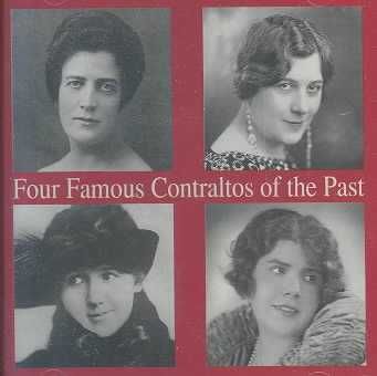 Four Famous Contraltos of the Past - (Import CD)