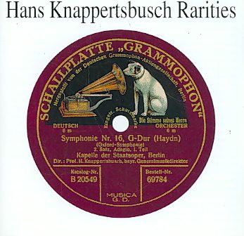 Hans Knappertsbusch Rarities - (Import CD)