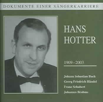 Handel:Hans Hotter Sings - (Import CD)