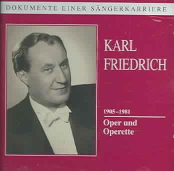Friedrich Sings Opera and Operetta - (Import CD)