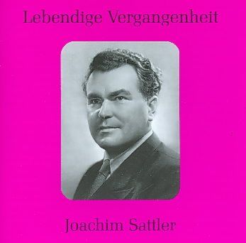 L. V. Sattler Joachim - (Import CD)