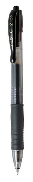 Pilot G-2 0.7 Gel Retractable Pen - Black