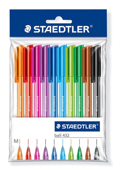 Staedtler 10 Ballpoint Pens