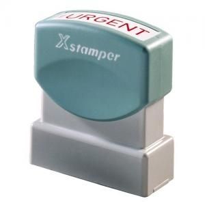 X Stamper Self Inking Red Stamp - Urgent
